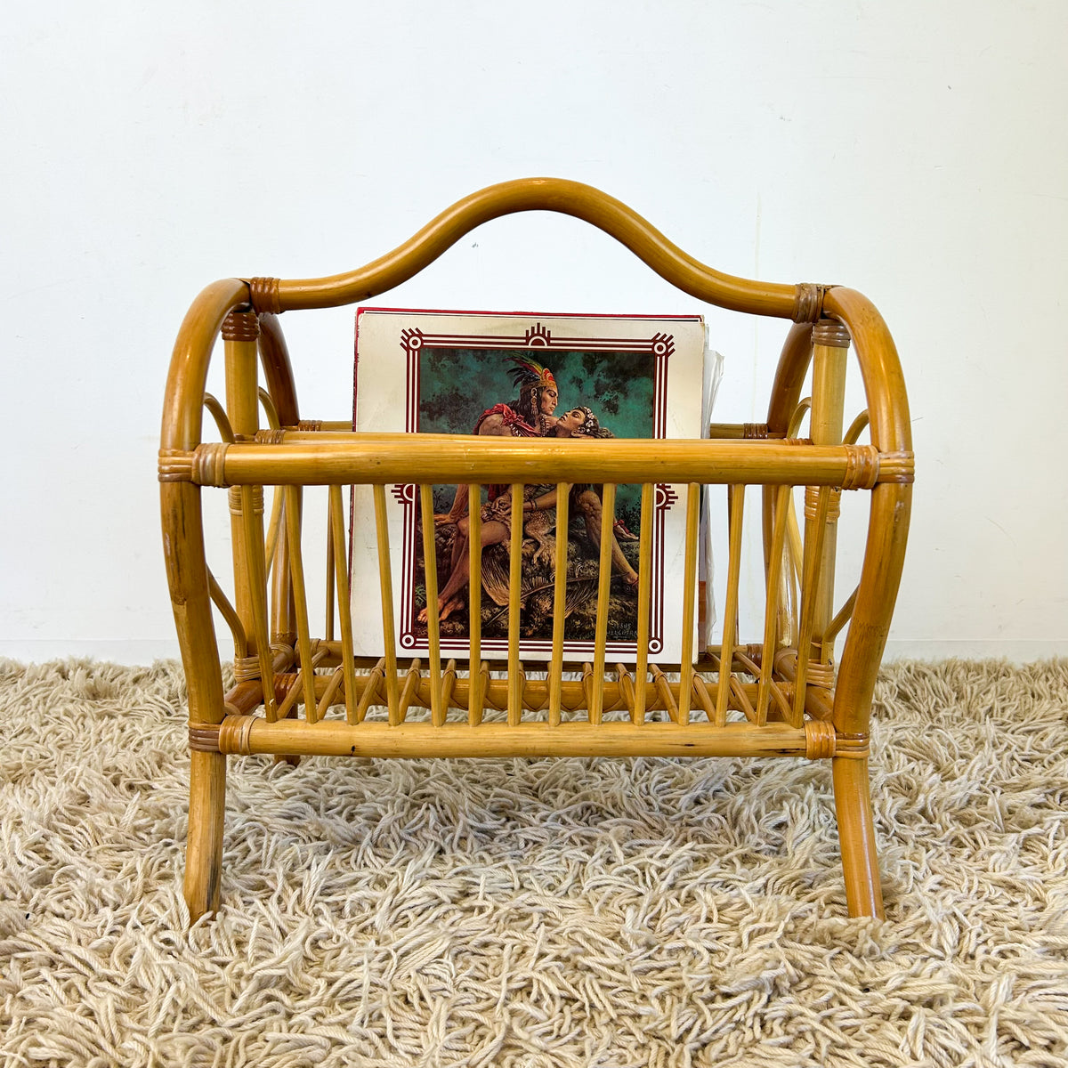 JUMBO CANE MAGAZINE RACK - HEY JUDE WORKSHOP • Vintage furniture & objects Melbourne
