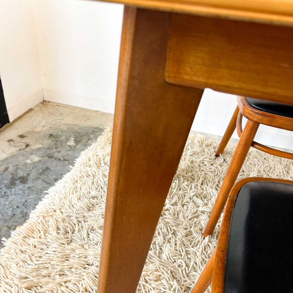 TIMBER DINING TABLE - HEY JUDE WORKSHOP • Vintage furniture & objects Melbourne