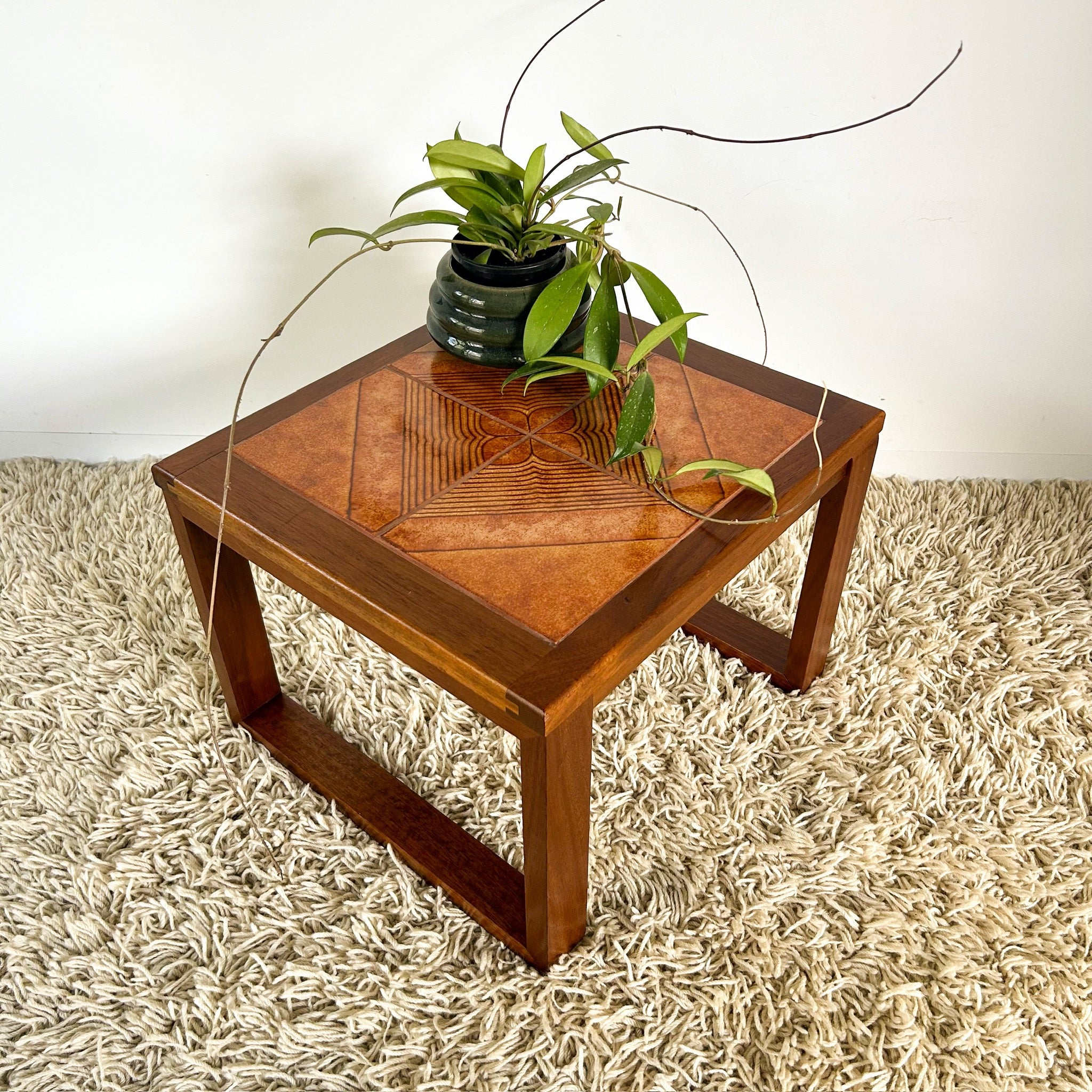 TILE TOP COFFEE TABLE