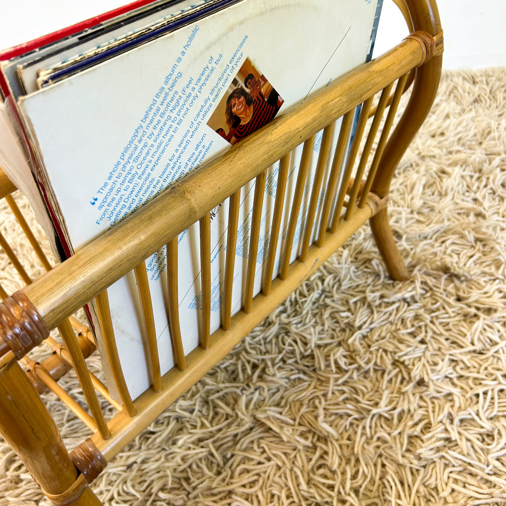 JUMBO CANE MAGAZINE RACK - HEY JUDE WORKSHOP • Vintage furniture & objects Melbourne