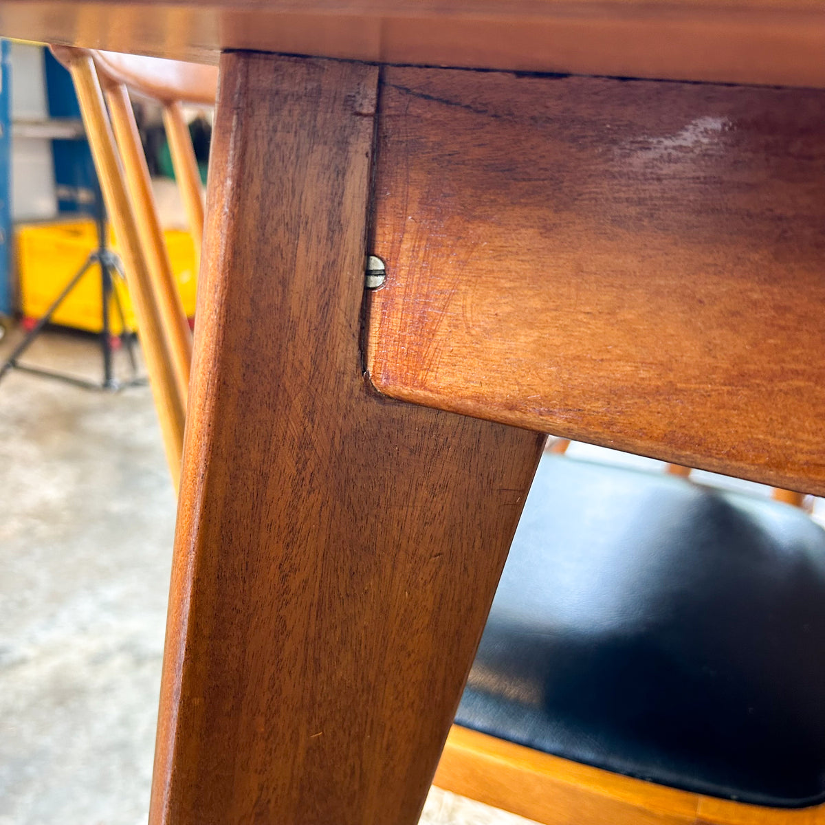 TIMBER DINING TABLE - HEY JUDE WORKSHOP • Vintage furniture & objects Melbourne
