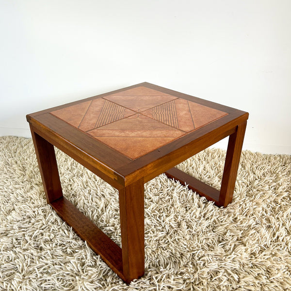 TILE TOP COFFEE TABLE