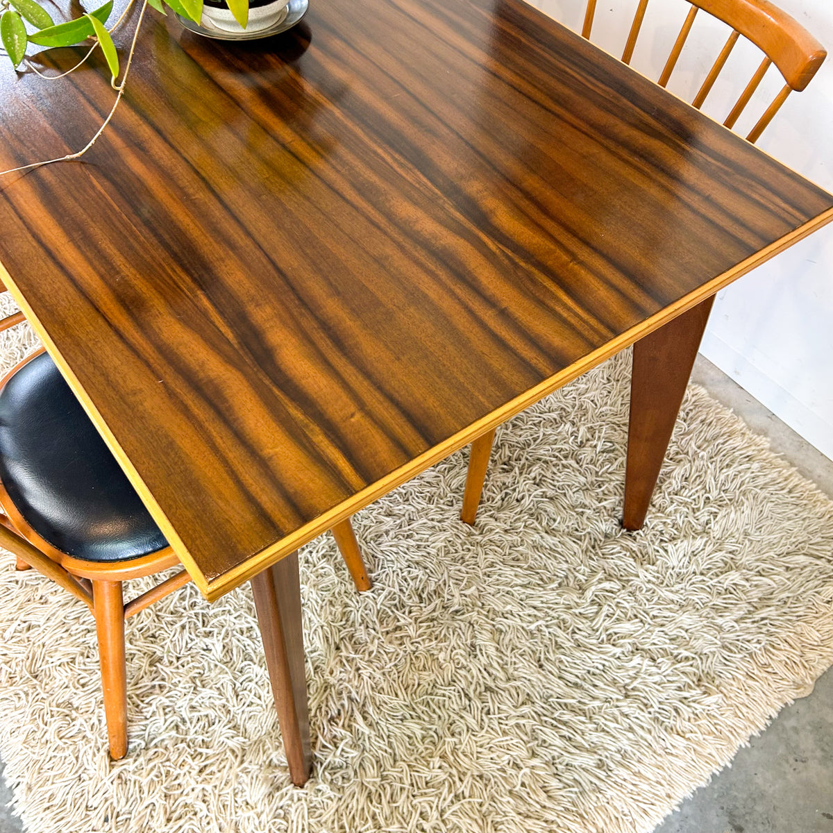 TIMBER DINING TABLE - HEY JUDE WORKSHOP • Vintage furniture & objects Melbourne