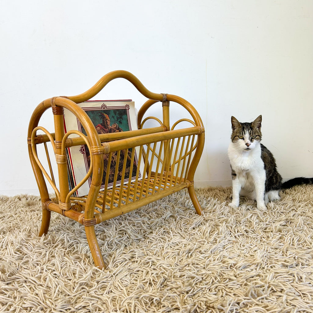 JUMBO CANE MAGAZINE RACK - HEY JUDE WORKSHOP • Vintage furniture & objects Melbourne