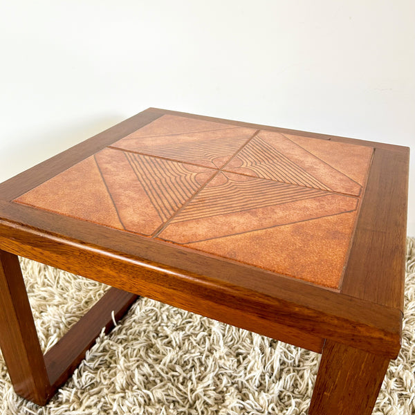 TILE TOP COFFEE TABLE