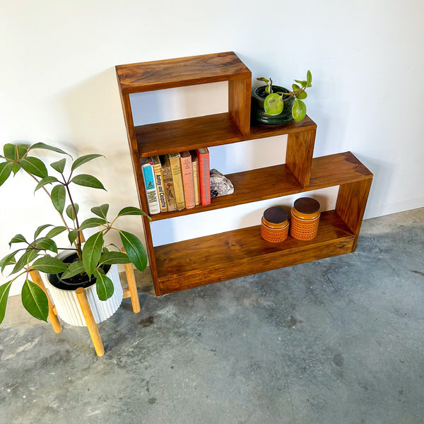 STEPPED BOOKCASE