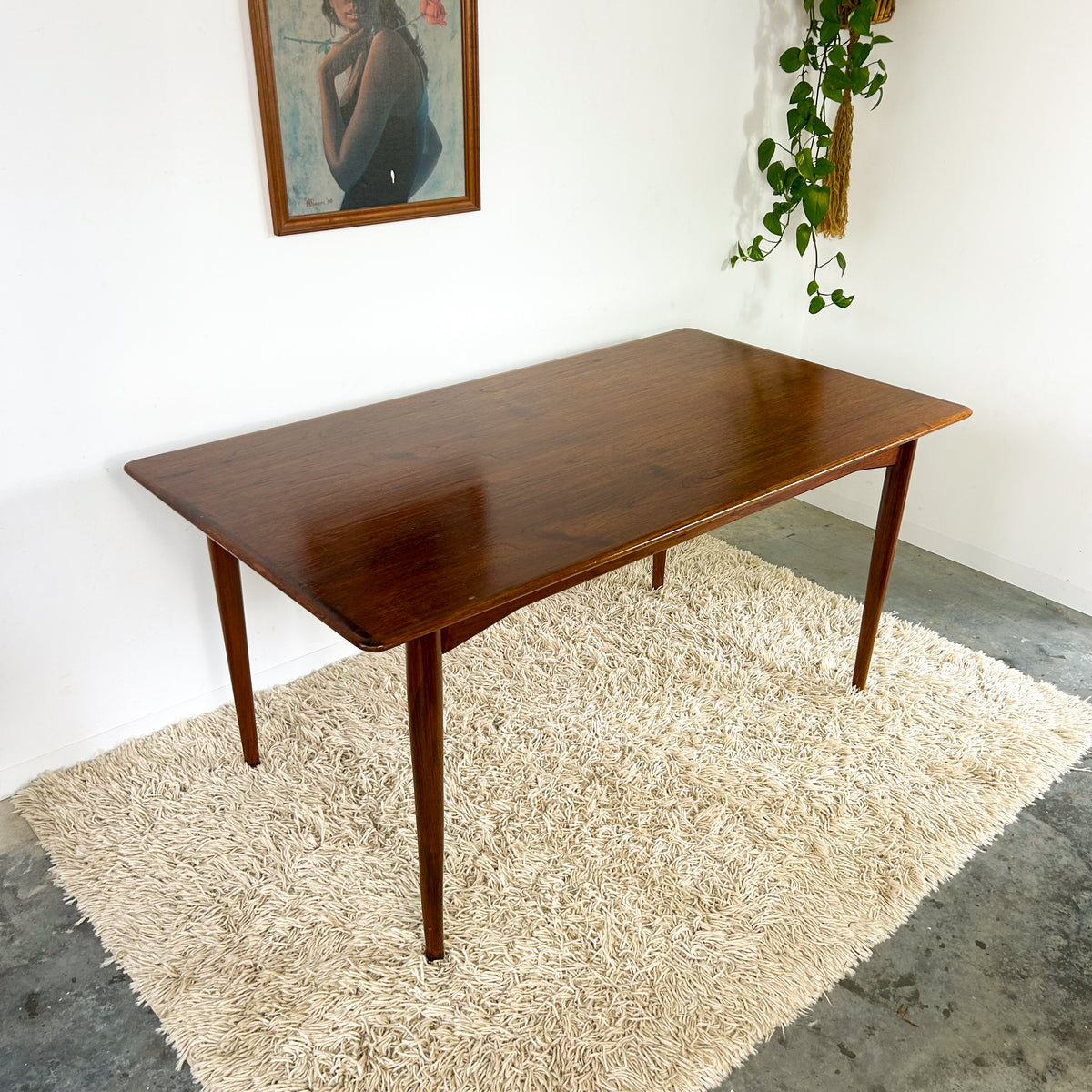 WOODEN DINING TABLE