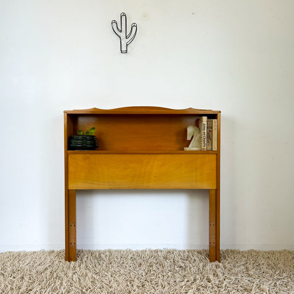 TIMBER SINGLE HEADBOARD - HEY JUDE WORKSHOP • Vintage furniture & objects Melbourne