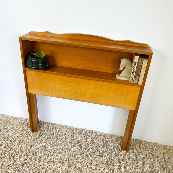 TIMBER SINGLE HEADBOARD - HEY JUDE WORKSHOP • Vintage furniture & objects Melbourne