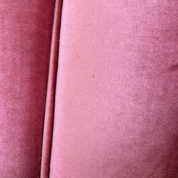 PINK VELOUR ARMCHAIR #1