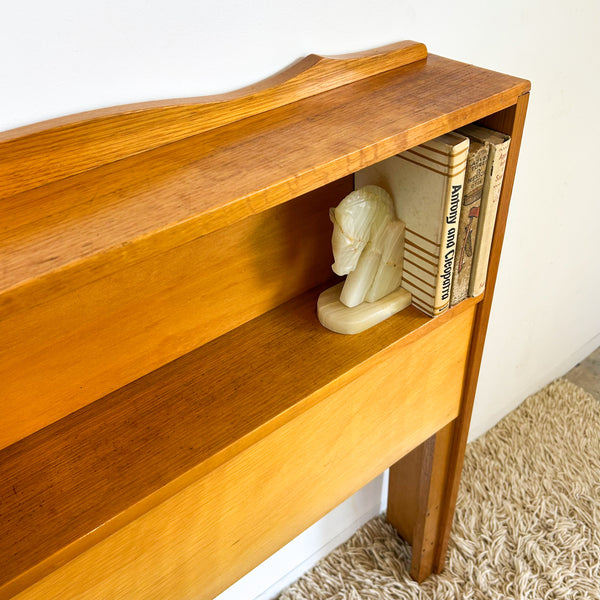 TIMBER SINGLE HEADBOARD - HEY JUDE WORKSHOP • Vintage furniture & objects Melbourne