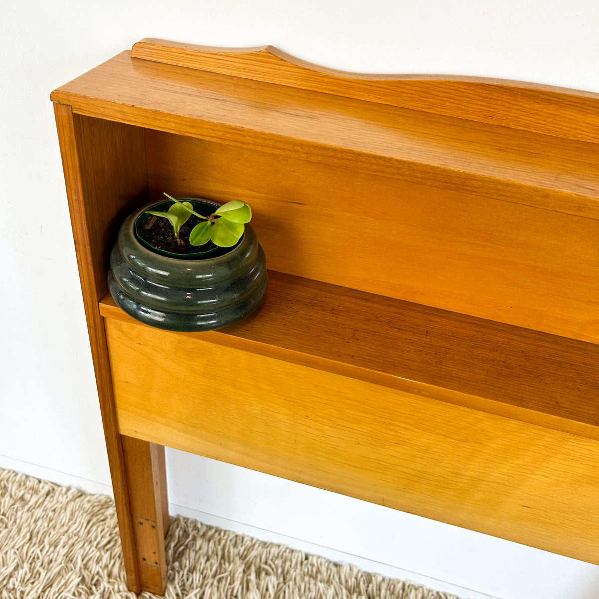 TIMBER SINGLE HEADBOARD - HEY JUDE WORKSHOP • Vintage furniture & objects Melbourne