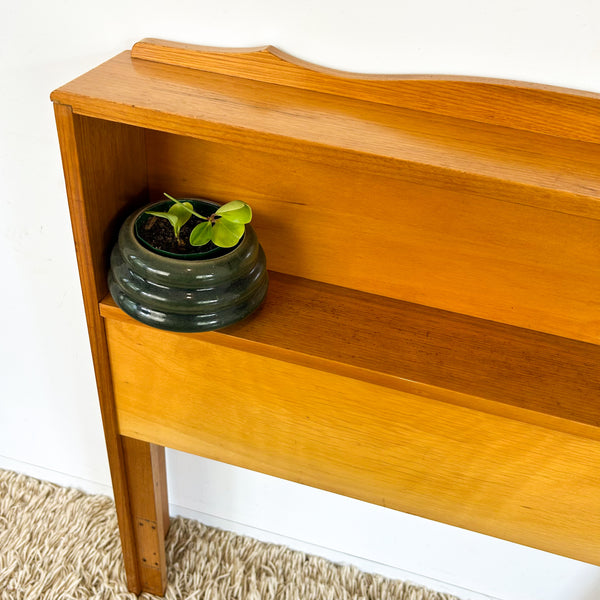 TIMBER SINGLE HEADBOARD - HEY JUDE WORKSHOP • Vintage furniture & objects Melbourne