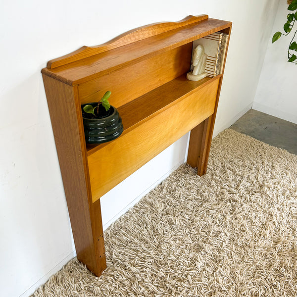 TIMBER SINGLE HEADBOARD - HEY JUDE WORKSHOP • Vintage furniture & objects Melbourne