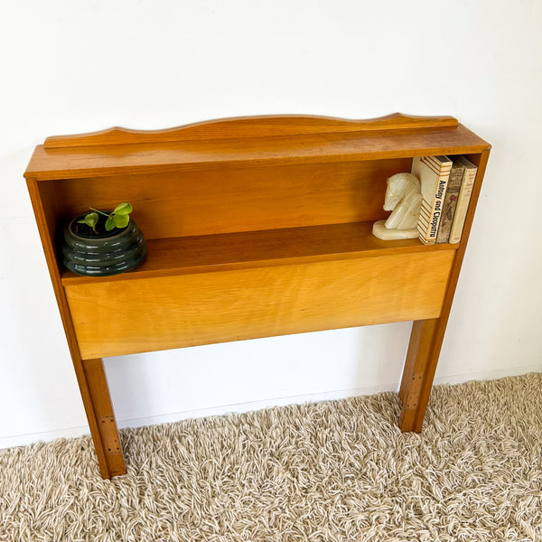 TIMBER SINGLE HEADBOARD - HEY JUDE WORKSHOP • Vintage furniture & objects Melbourne