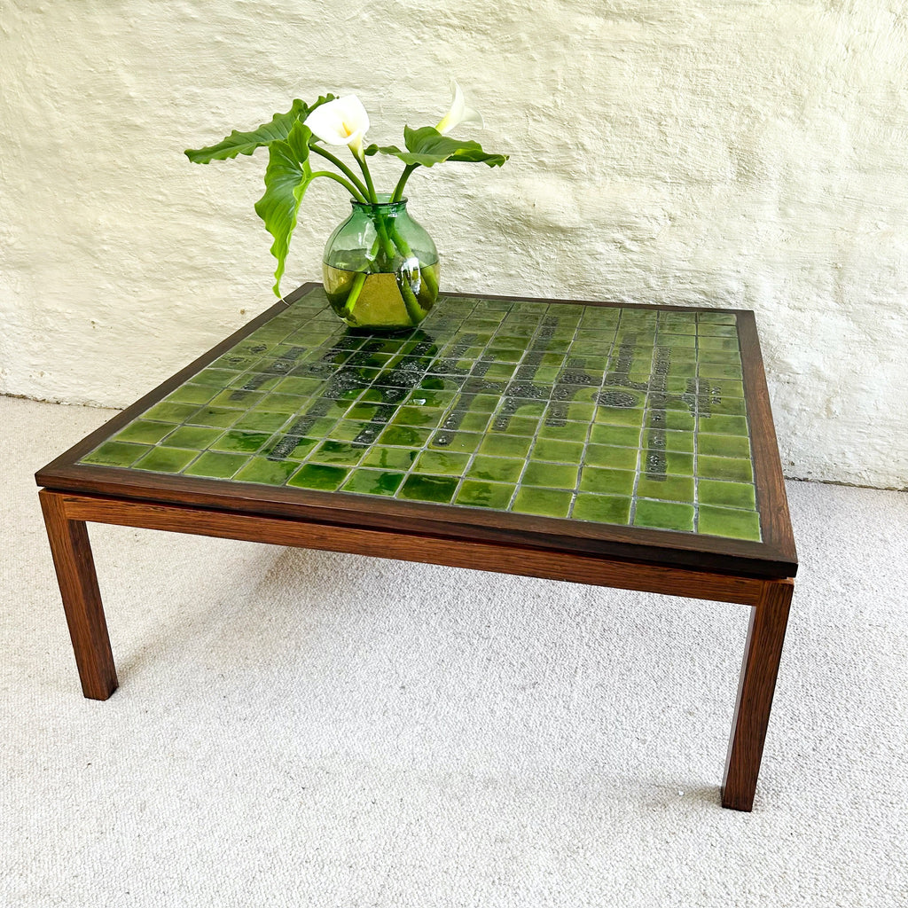 DANISH TILED COFFEE TABLE