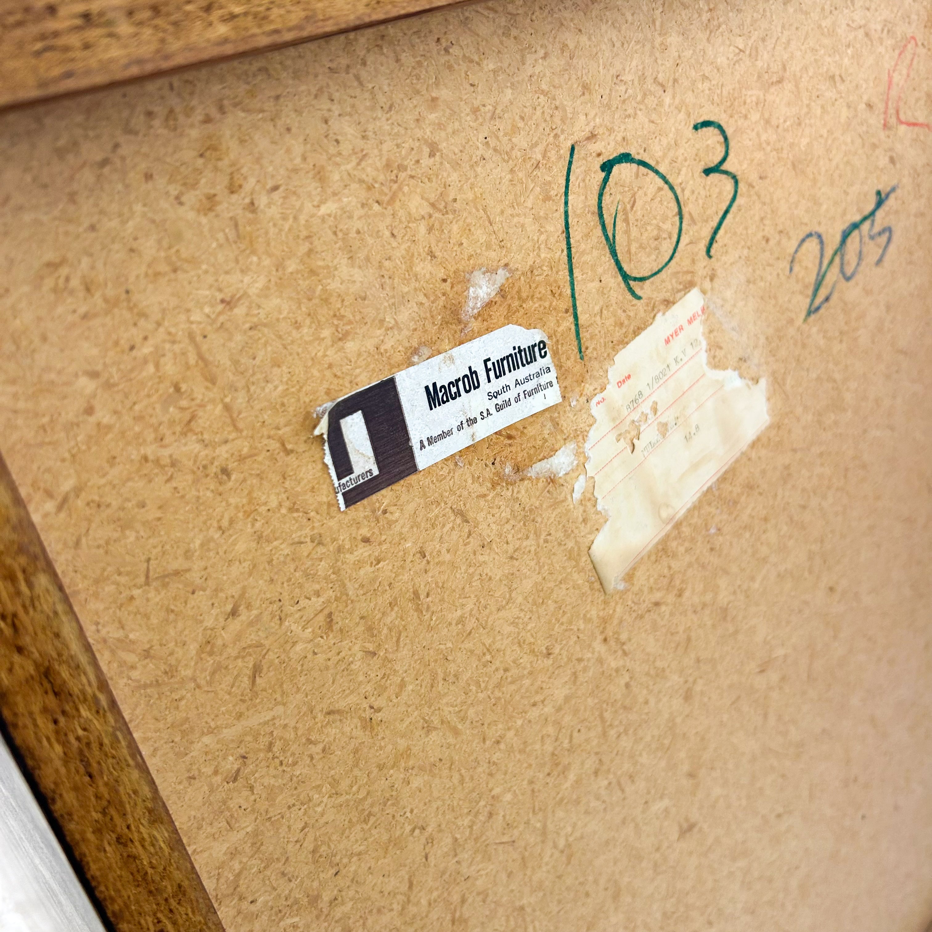 MACROB BEDSIDE DRAWERS (SINGLE) - HEY JUDE WORKSHOP • Vintage furniture & objects Melbourne
