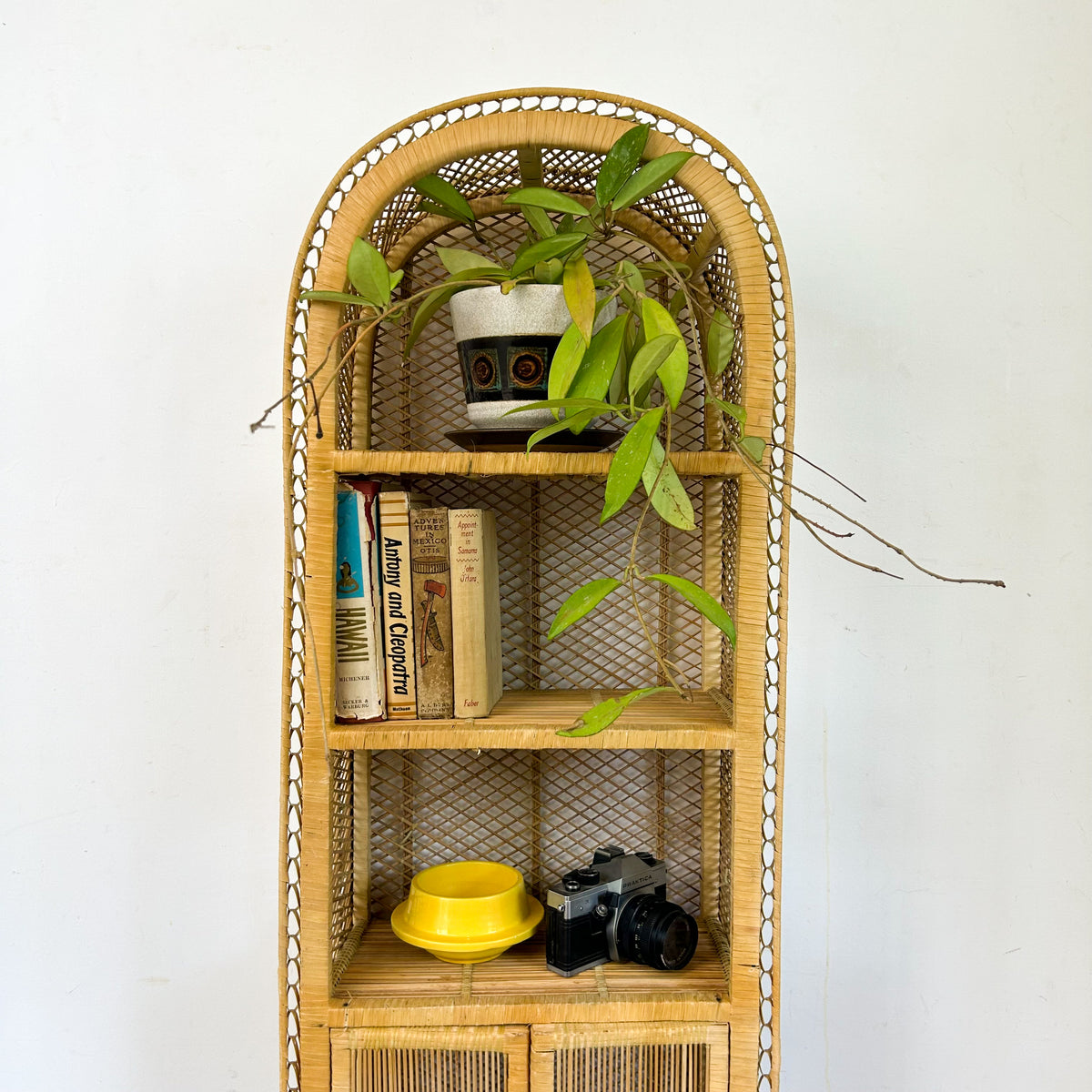 CANE HUTCH CABINET - HEY JUDE WORKSHOP • Vintage furniture & objects Melbourne