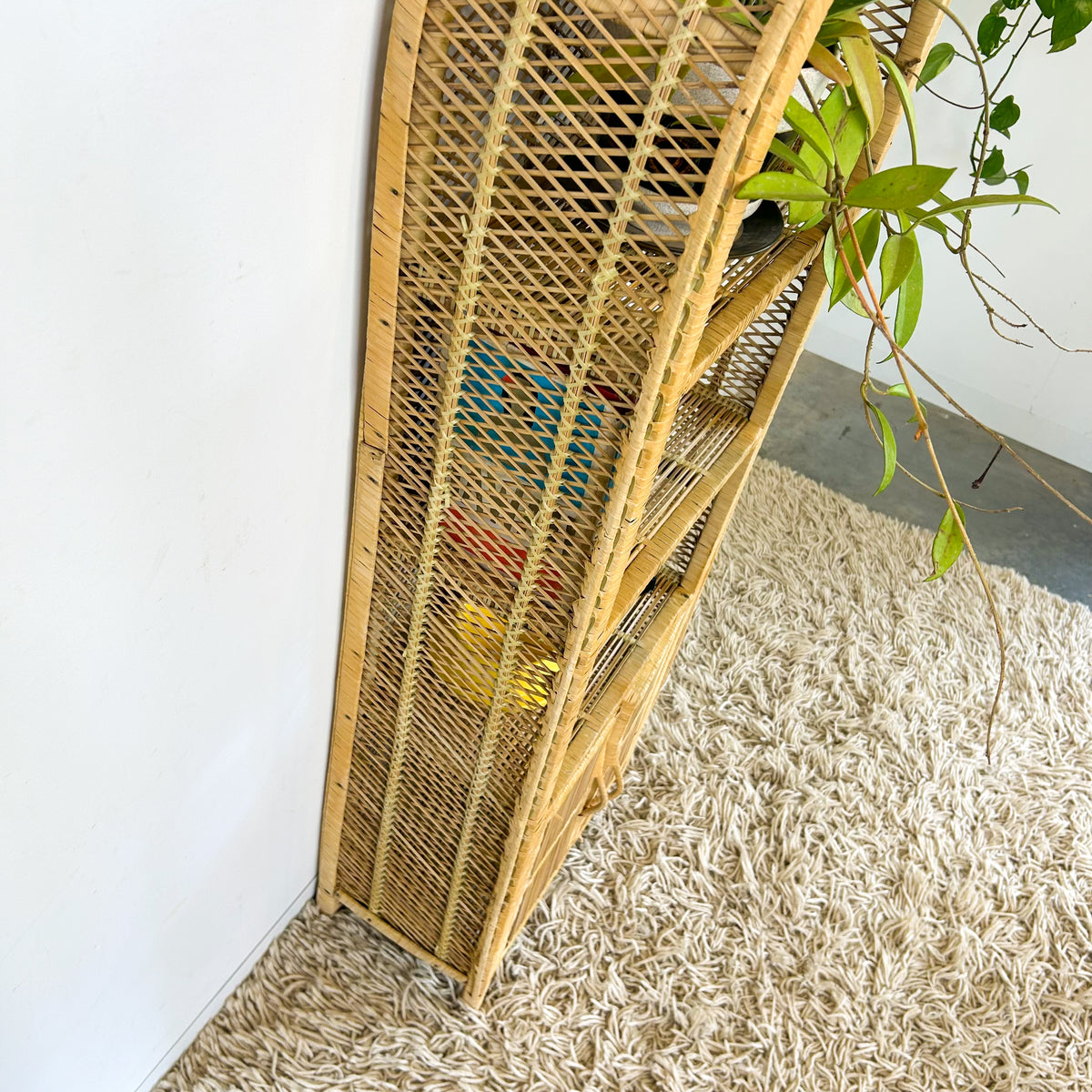 CANE HUTCH CABINET - HEY JUDE WORKSHOP • Vintage furniture & objects Melbourne