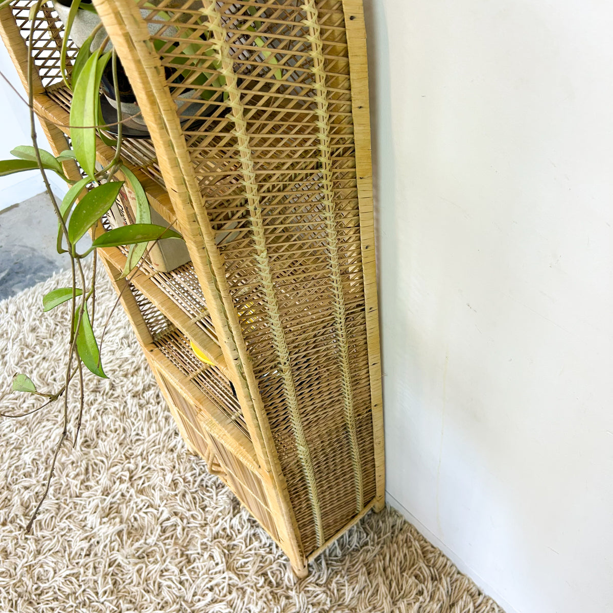 CANE HUTCH CABINET - HEY JUDE WORKSHOP • Vintage furniture & objects Melbourne