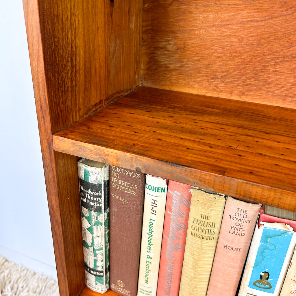 SOLID TIMBER BOOKCASE LARGE - HEY JUDE WORKSHOP • Vintage furniture & objects Melbourne