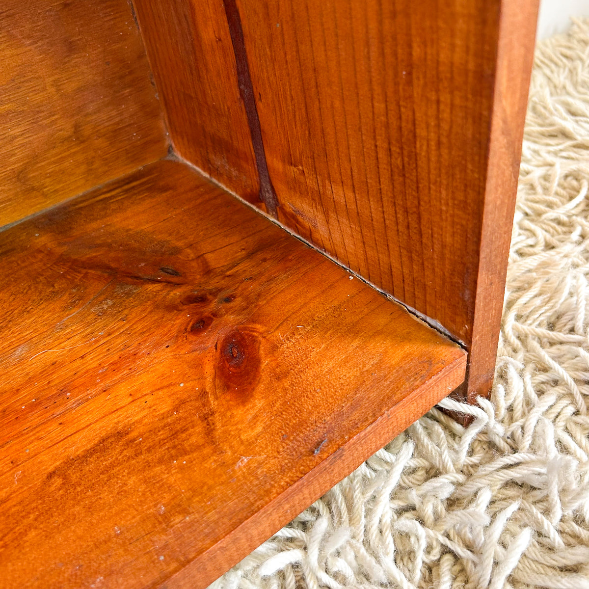 SOLID TIMBER BOOKCASE LARGE - HEY JUDE WORKSHOP • Vintage furniture & objects Melbourne