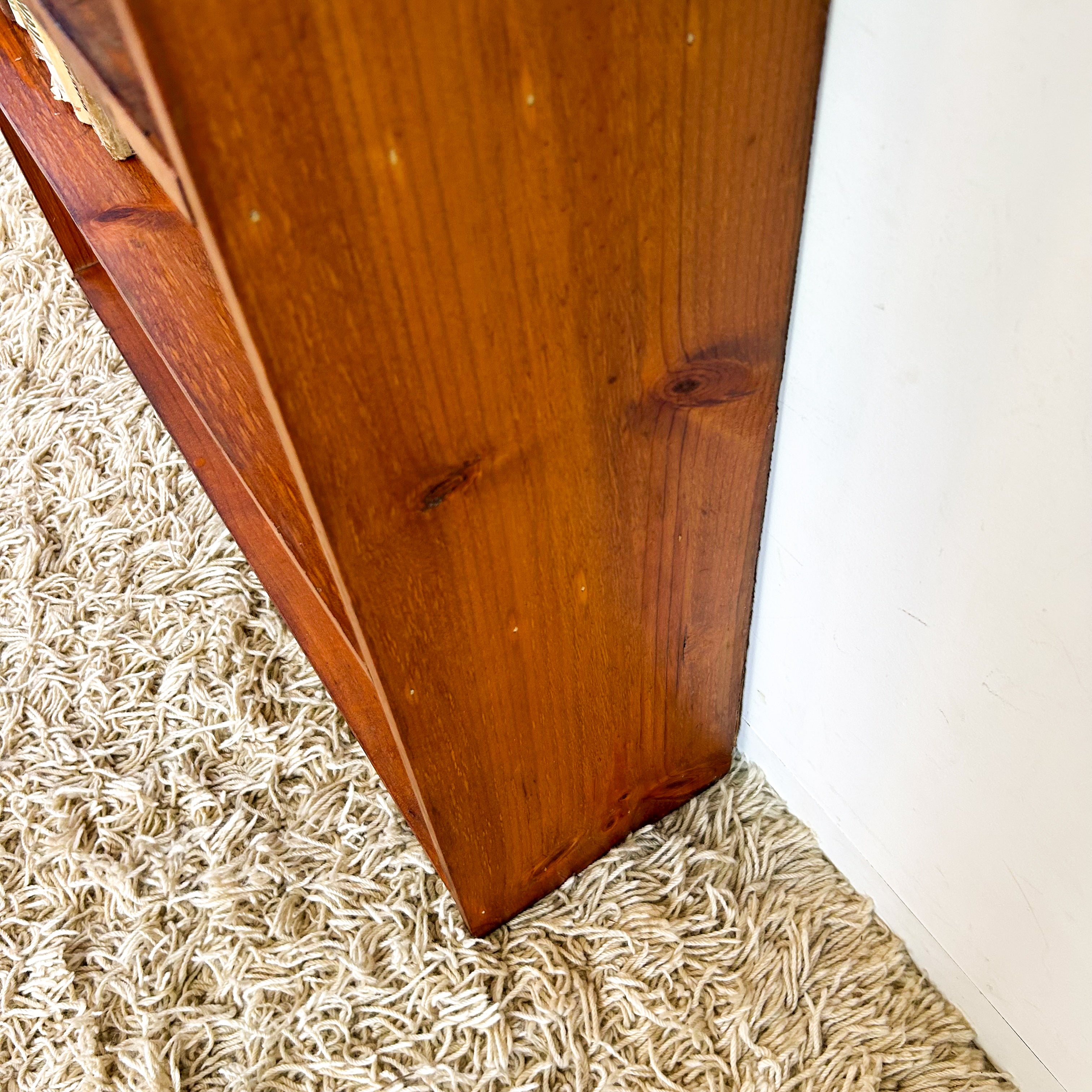 SOLID TIMBER BOOKCASE LARGE - HEY JUDE WORKSHOP • Vintage furniture & objects Melbourne