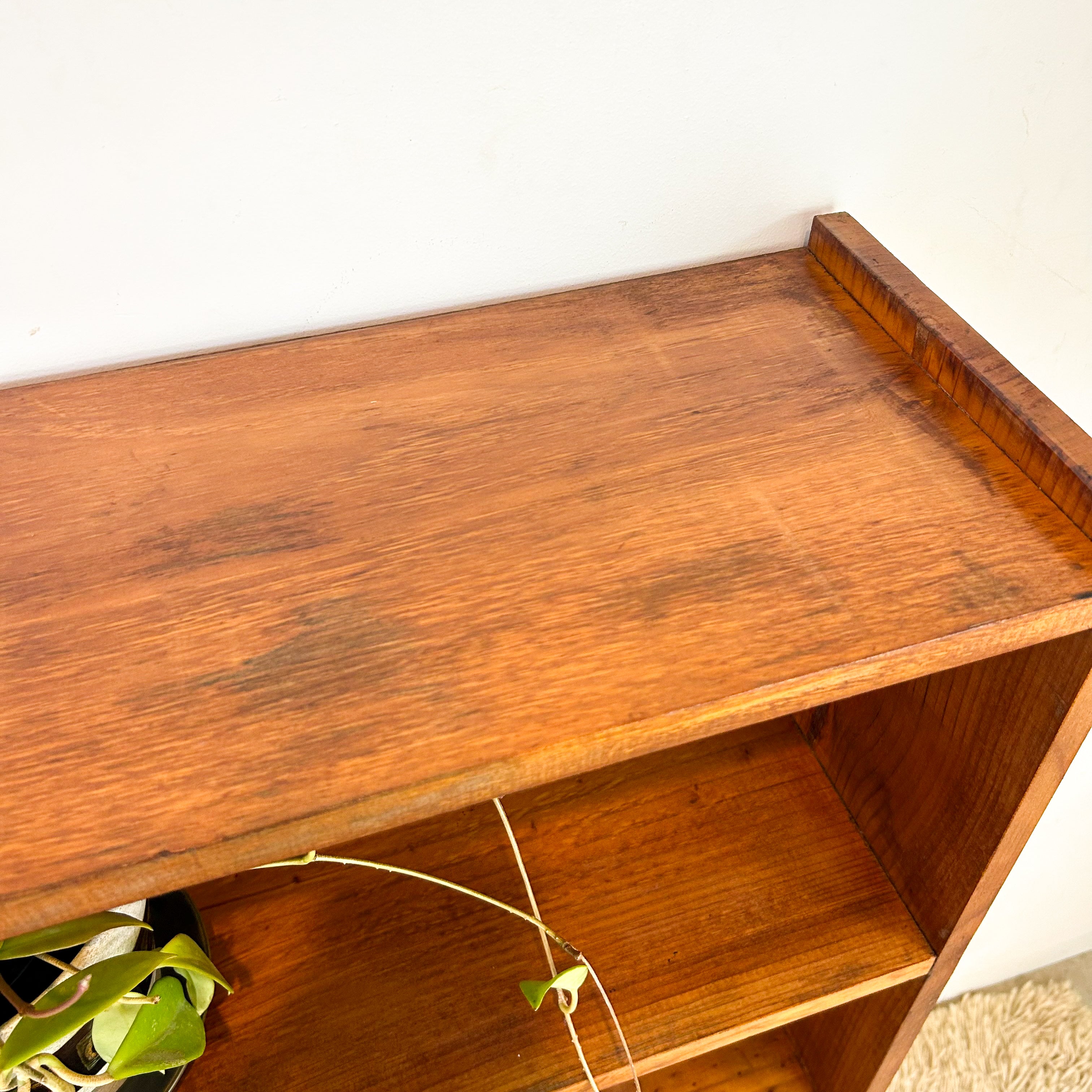 SOLID TIMBER BOOKCASE LARGE - HEY JUDE WORKSHOP • Vintage furniture & objects Melbourne