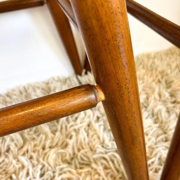 BLACK VINYL SWIVEL BAR STOOLS - HEY JUDE WORKSHOP • Vintage furniture & objects Melbourne