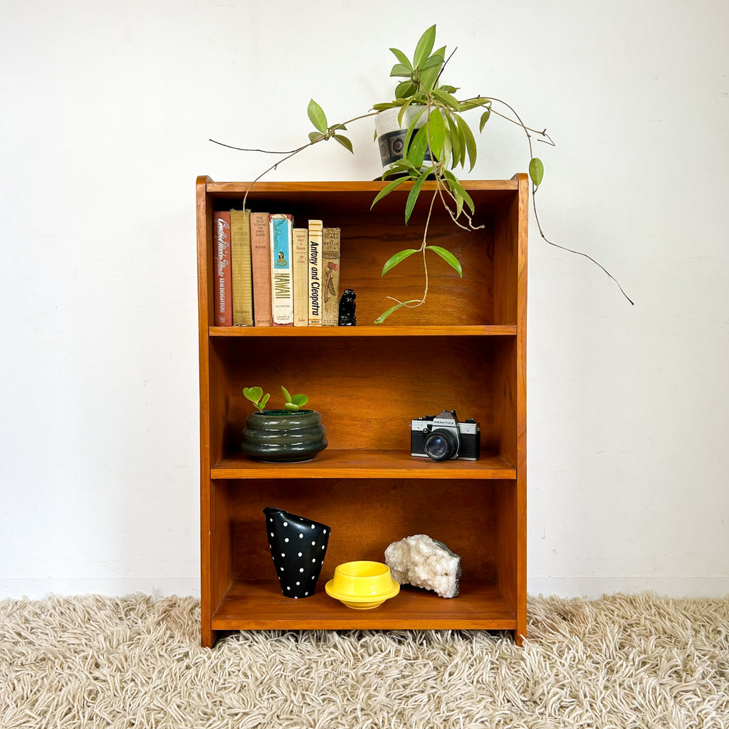 SOLID PINE BOOKCASE SMALL - HEY JUDE WORKSHOP • Vintage furniture & objects Melbourne