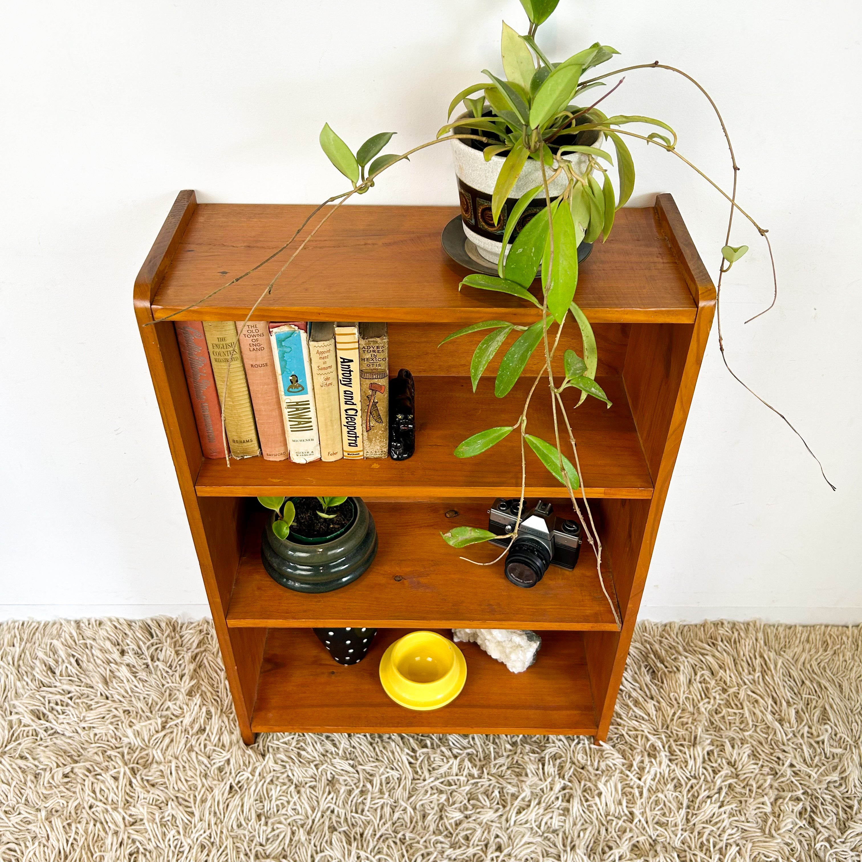 SOLID PINE BOOKCASE SMALL - HEY JUDE WORKSHOP • Vintage furniture & objects Melbourne