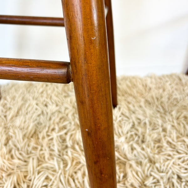 BLACK VINYL SWIVEL BAR STOOLS - HEY JUDE WORKSHOP • Vintage furniture & objects Melbourne