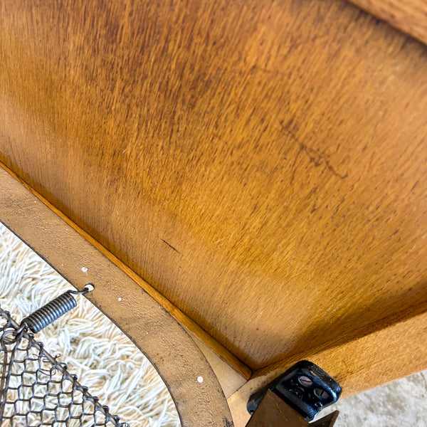 MID CENTURY SINGLE BED FRAME by FRASER UK - HEY JUDE WORKSHOP • Vintage furniture & objects Melbourne
