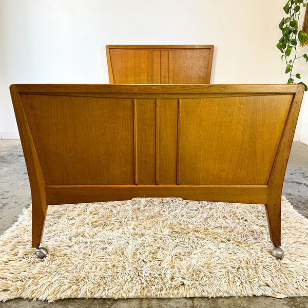 MID CENTURY SINGLE BED FRAME by FRASER UK - HEY JUDE WORKSHOP • Vintage furniture & objects Melbourne