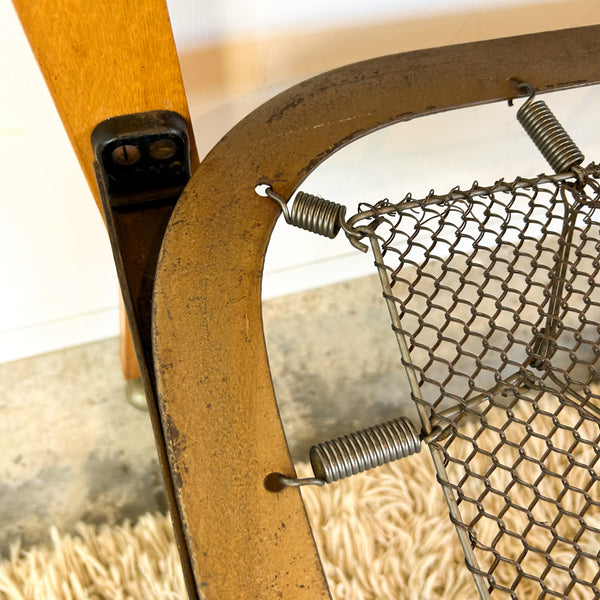 MID CENTURY SINGLE BED FRAME by FRASER UK - HEY JUDE WORKSHOP • Vintage furniture & objects Melbourne