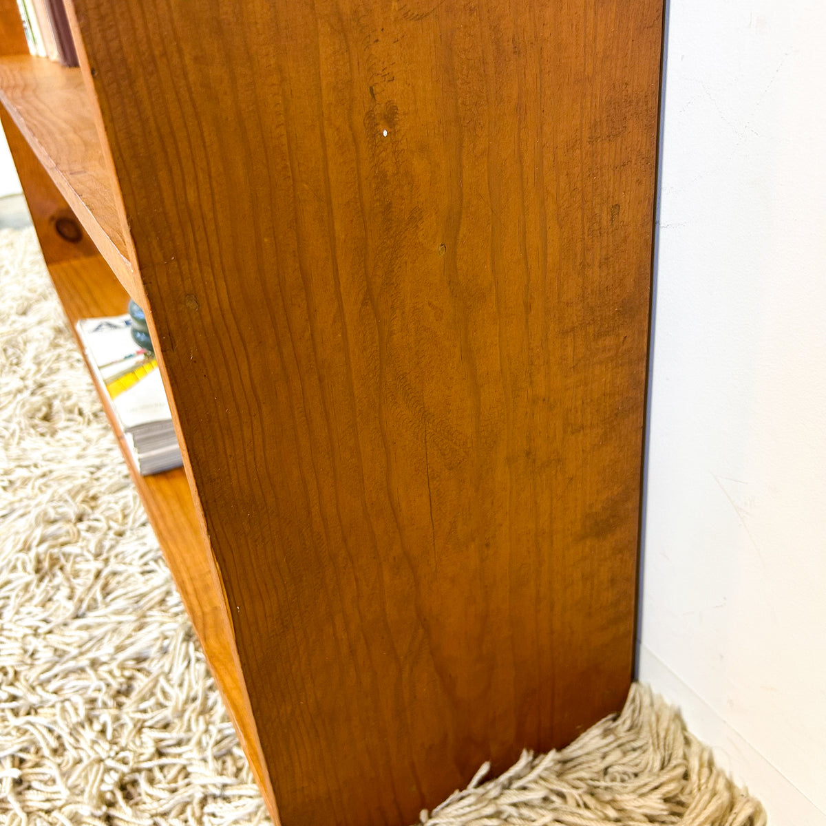 SOLID PINE BOOKCASE