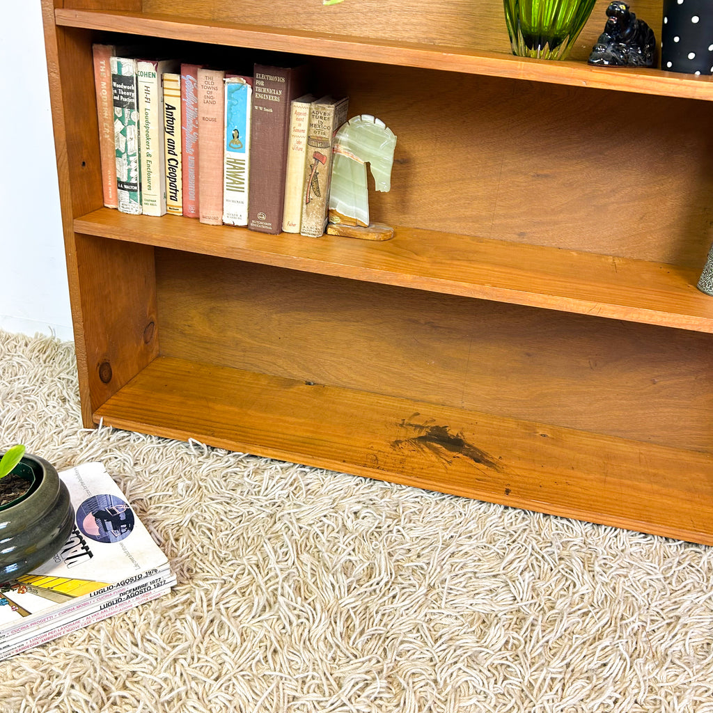 SOLID PINE BOOKCASE