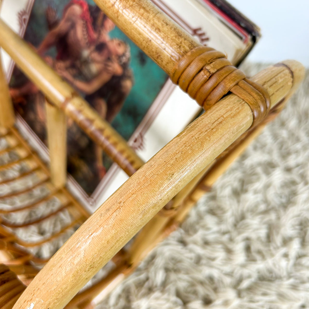 CANE MAGAZINE RACK