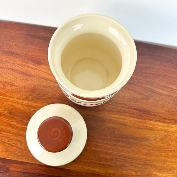 MILES SUGAR CANISTER