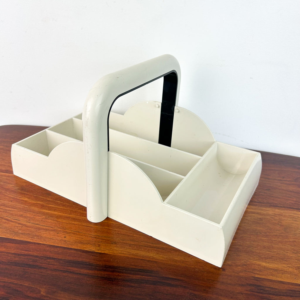 GUZZINI CUTLERY HOLDER ITALY - HEY JUDE WORKSHOP • Vintage furniture & objects Melbourne