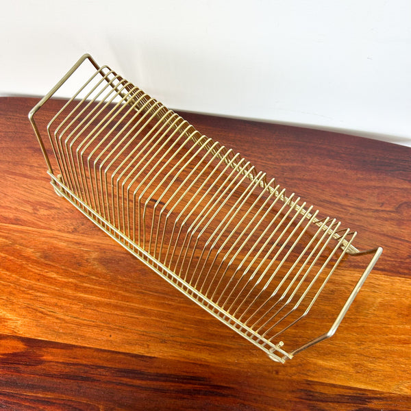 WIRE RECORD RACK