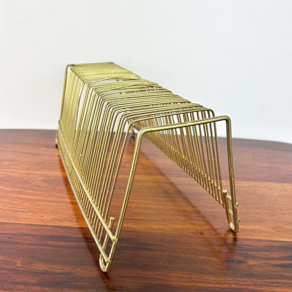 WIRE RECORD RACK