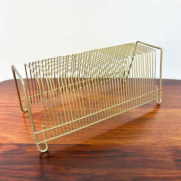 WIRE RECORD RACK