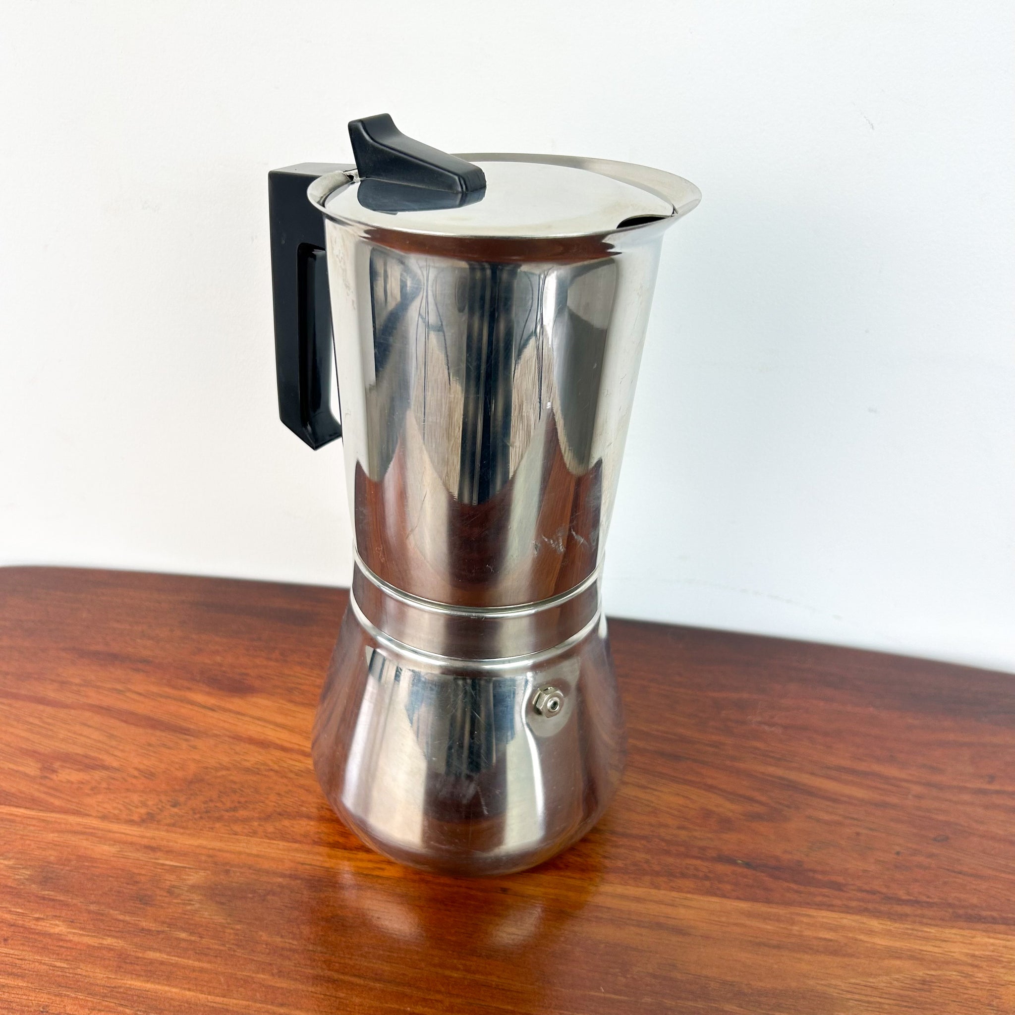 ITALIAN STOVETOP COFFEE POT INOX