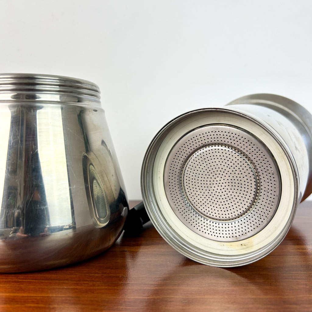 ITALIAN STOVETOP COFFEE POT INOX