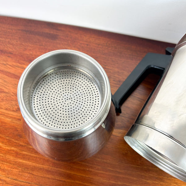 ITALIAN STOVETOP COFFEE POT INOX