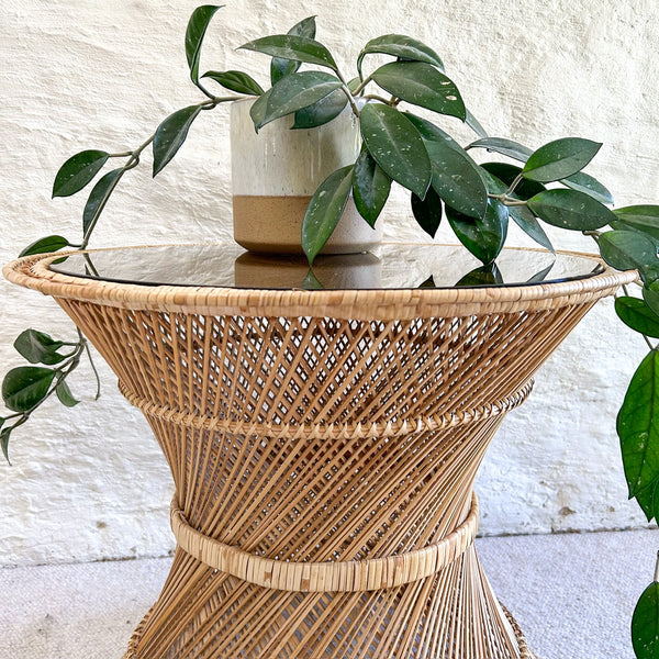 TWISTED CANE TABLE