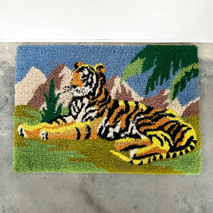 TIGER SHAGPILE RUG