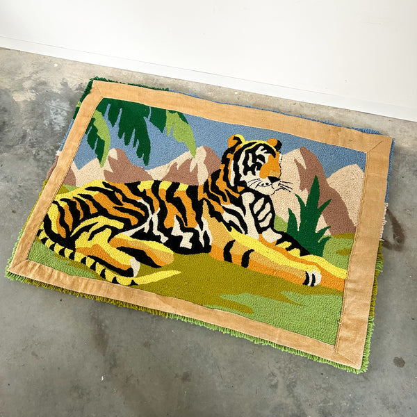 TIGER SHAGPILE RUG