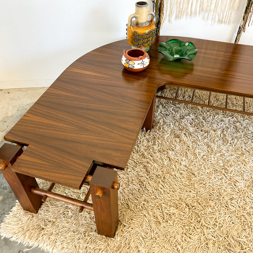 L-SHAPED COFFEE TABLE